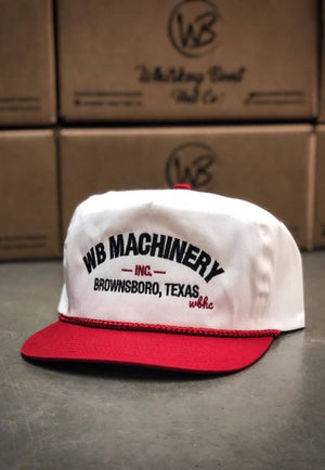 Whiskey Bent Hat Co WB Machinery Cap