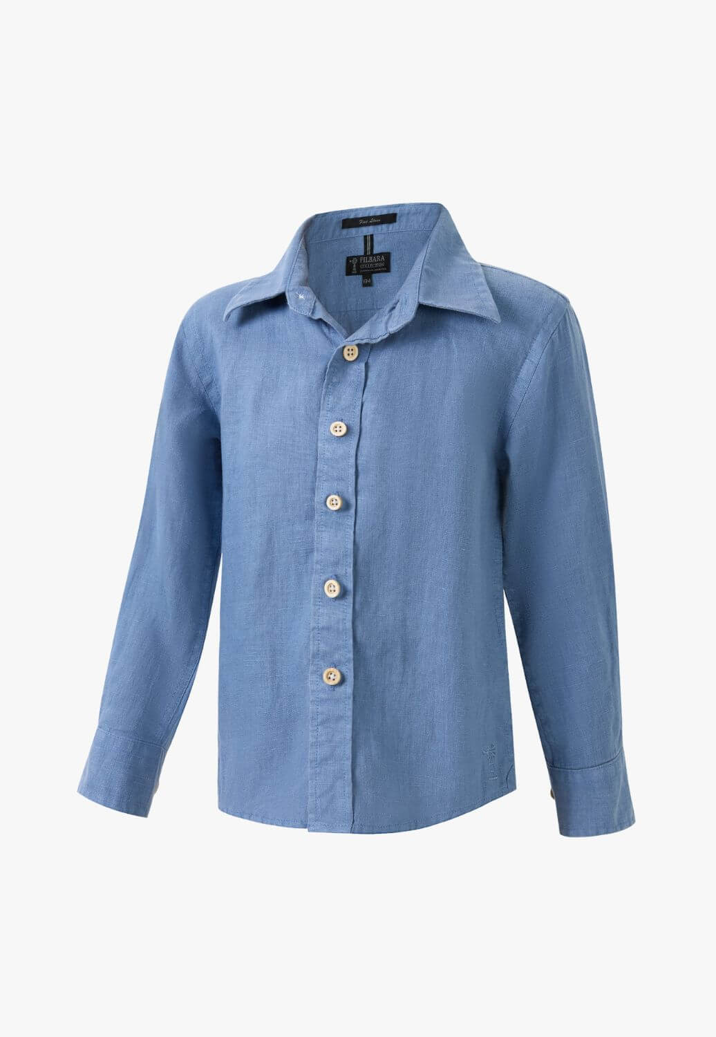 Pilbara Boys Linen Long Sleeve Shirt
