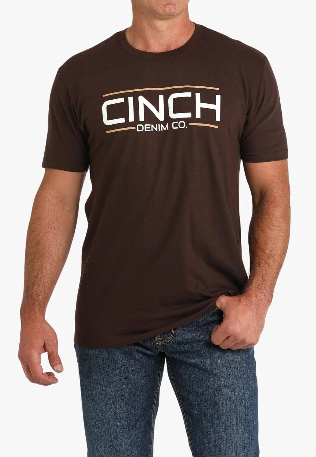 Cinch Mens Logo Graphic T-Shirt
