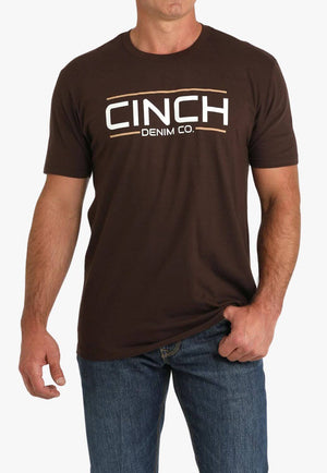 Cinch Mens Logo Graphic T-Shirt