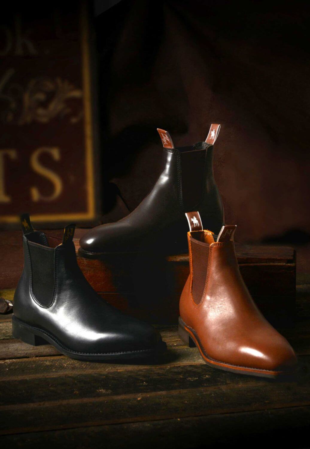 Thomas Cook Mens Trentham Cushion Tech Dress Boot