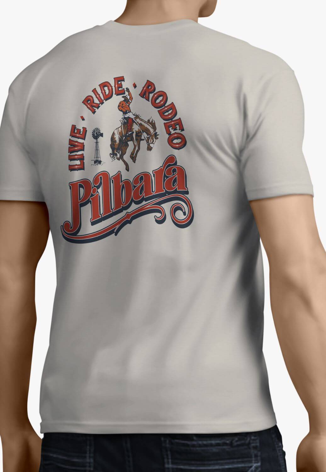 Pilbara Mens Rodeo T-Shirt