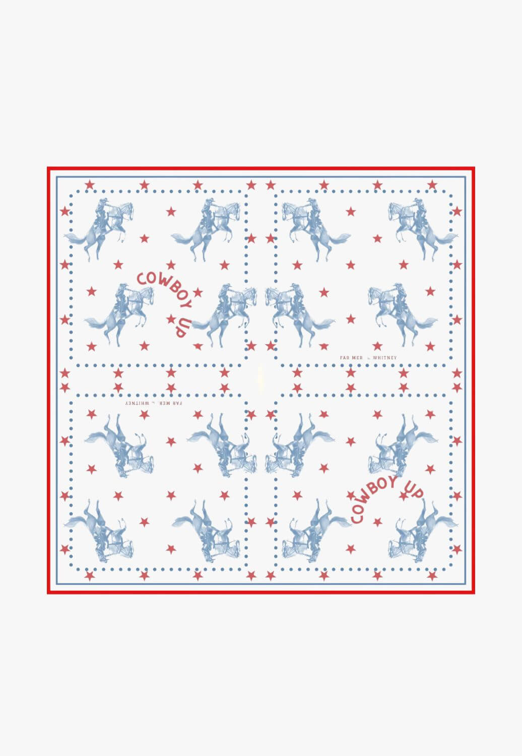 Whitney Spicer Cotton Cowboy Up Bandana