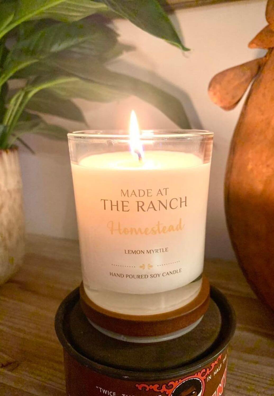 Made at The Ranch Homestead Candle