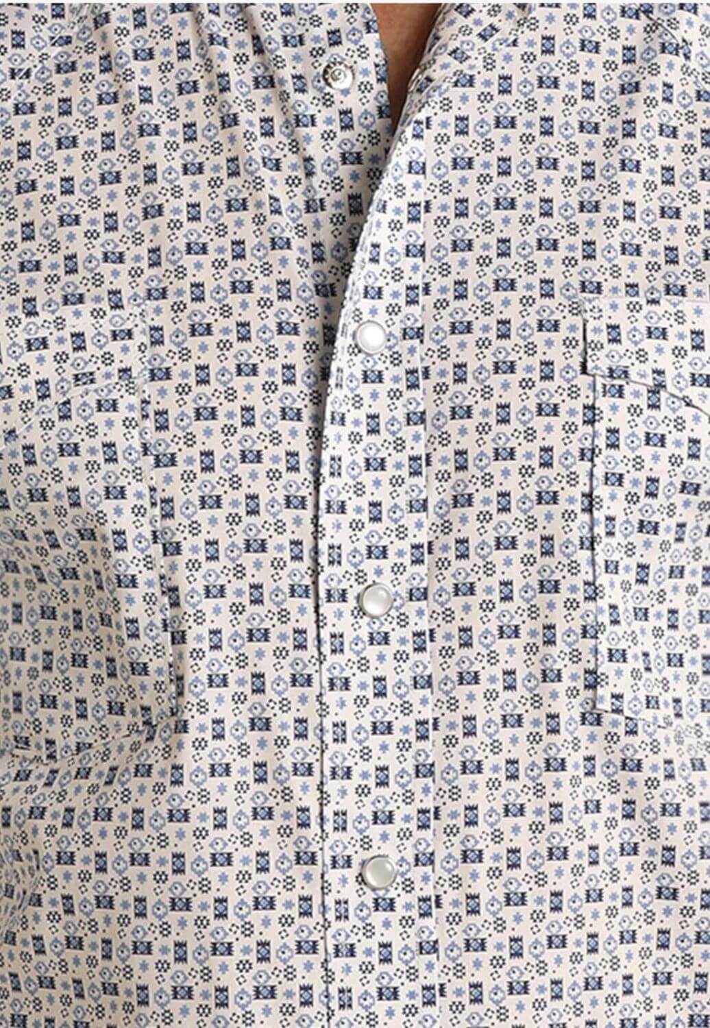 Panhandle Mens Long Sleeve Snap Button Shirt