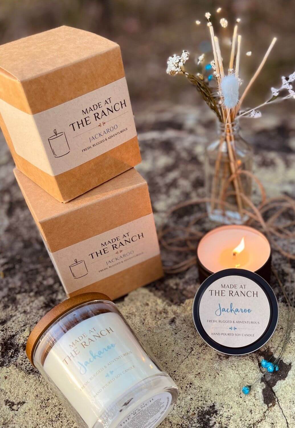 Made at The Ranch Jackaroo Candle