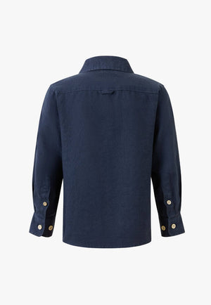 Pilbara Boys Linen Long Sleeve Shirt