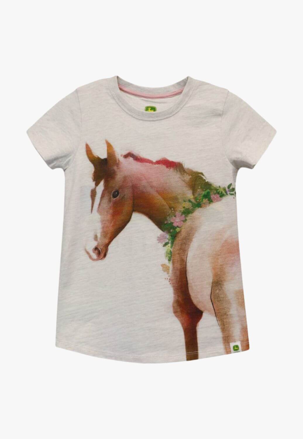 John Deere Girls Horse T-Shirt