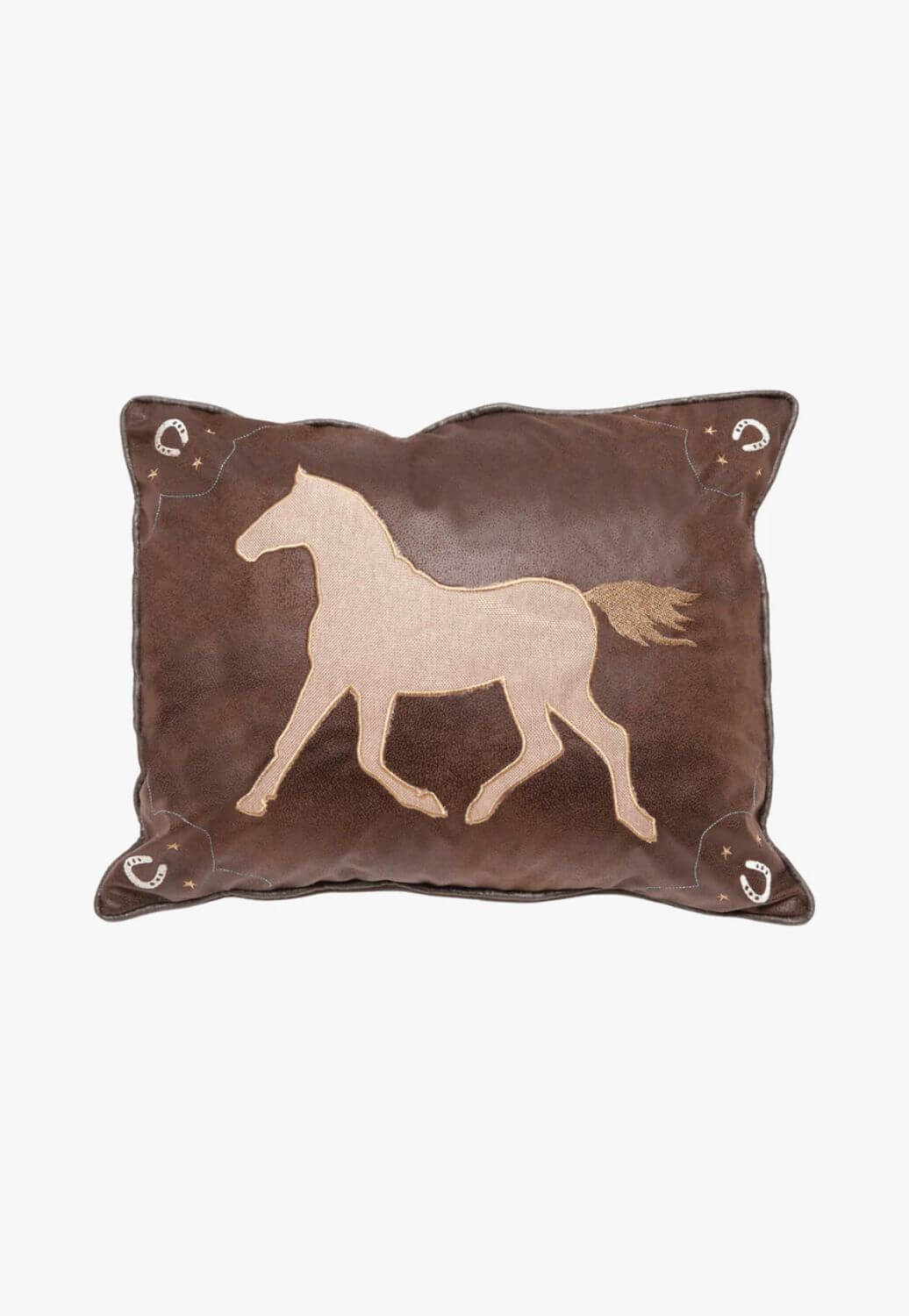 Carstens Lucky Horse Throw Pillow