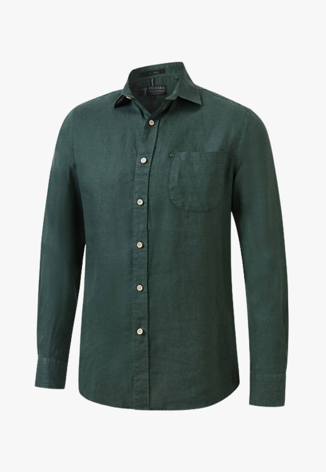 Pilbara Mens Linen Long Sleeve Shirt