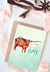 Tirzah Happy Birthday Texas Longhorn Card