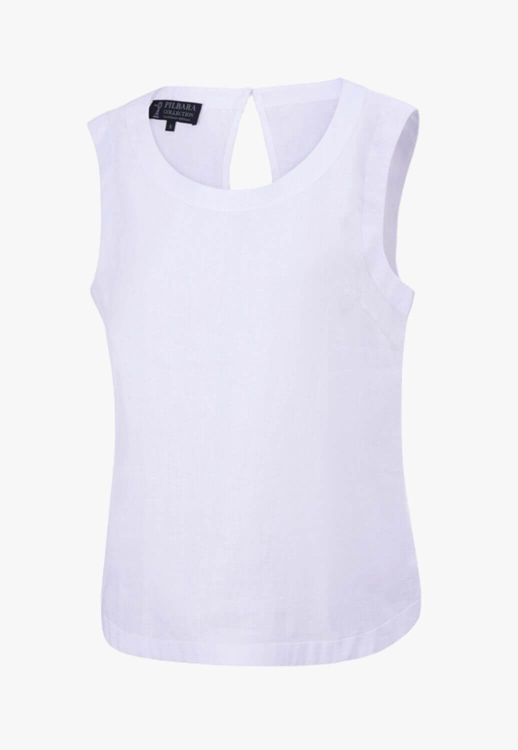 Pilbara Womens Linen Singlet