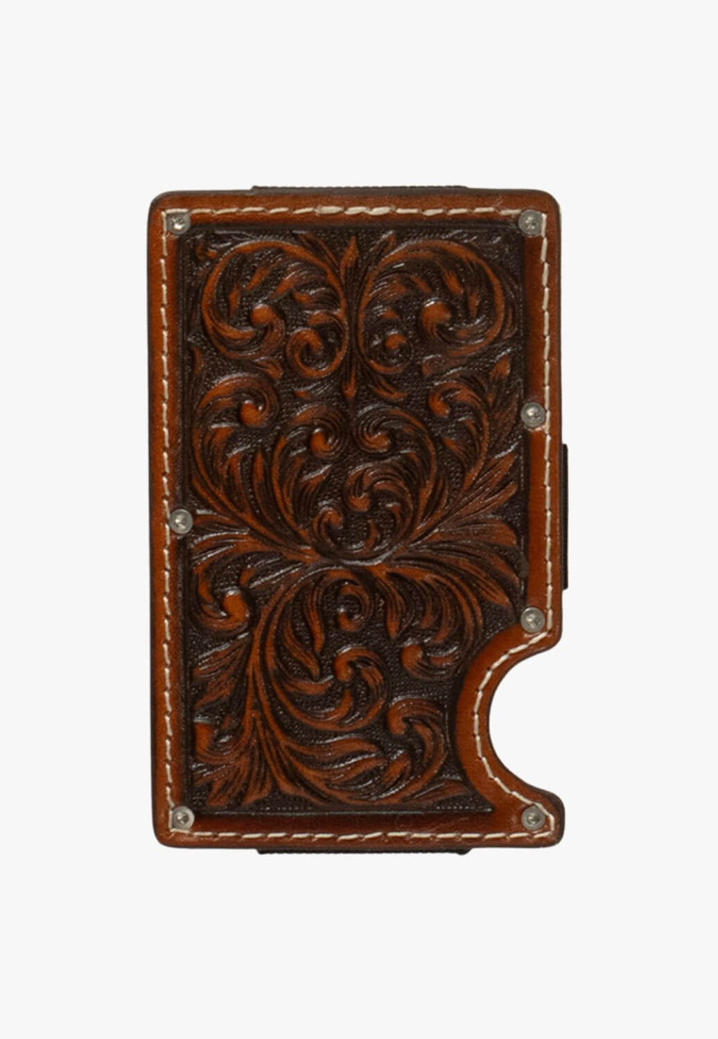 3D Mens Smart Style Scroll Embossed Wallet
