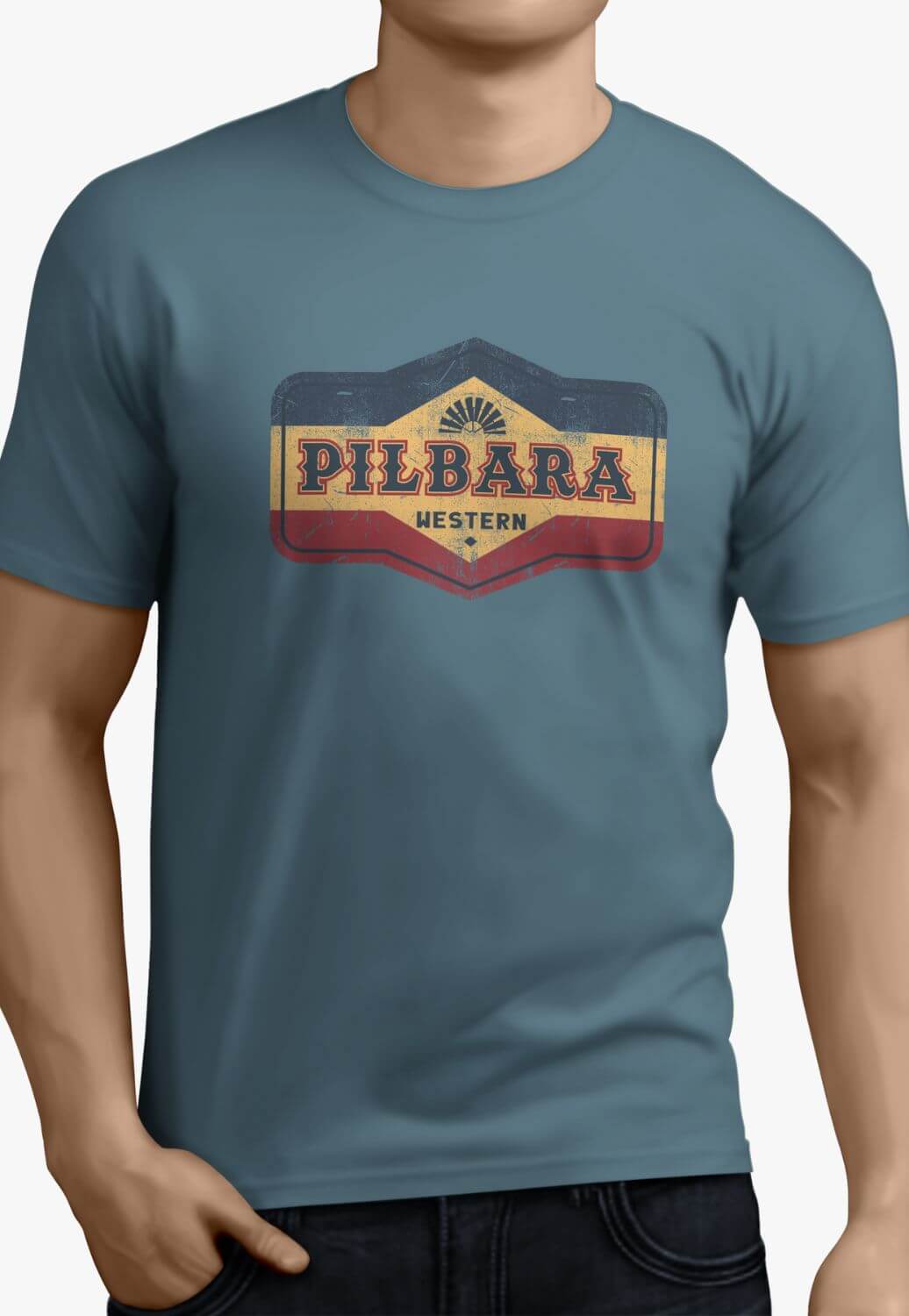 Pilbara Mens Oil Can T-Shirt