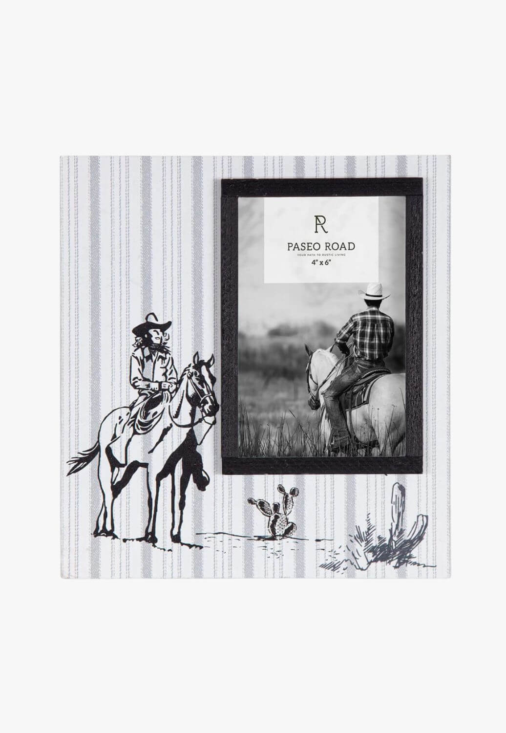 Ranch Life Cowgirl Picture Frame