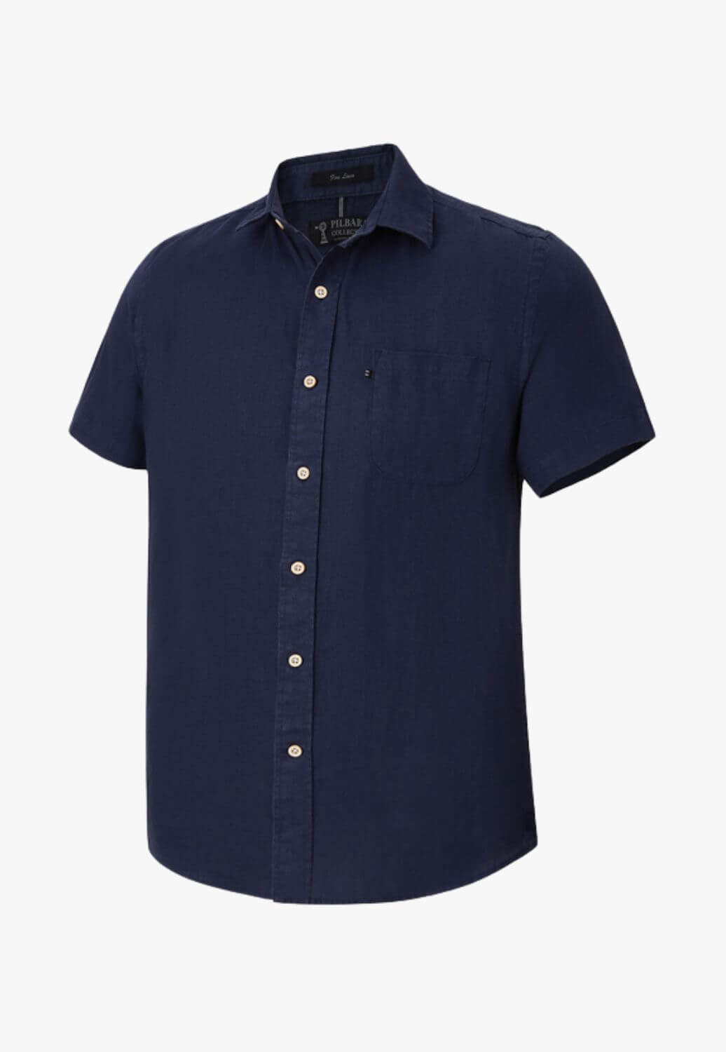 Pilbara Mens Linen Short Sleeve Shirt