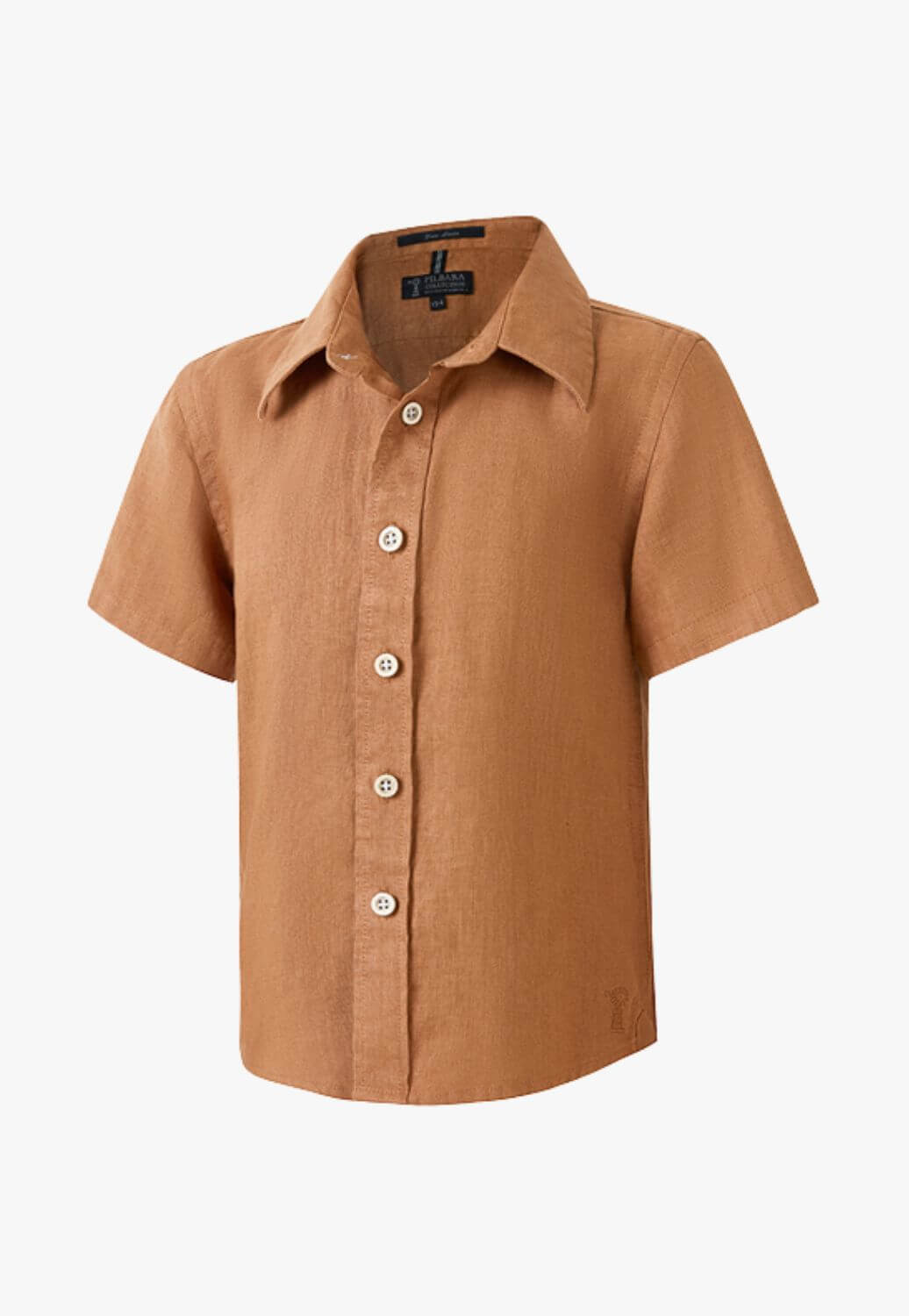 Pilbara Kids Linen Short Sleeve Shirt