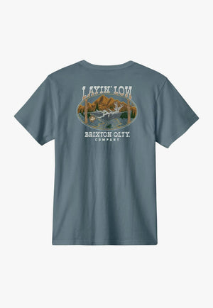 Brixton Mens Layin Low T-Shirt
