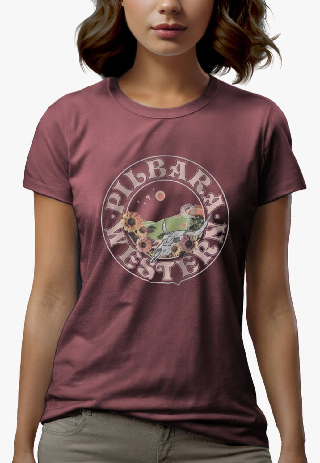 Pilbara Womens Gone West T-Shirt