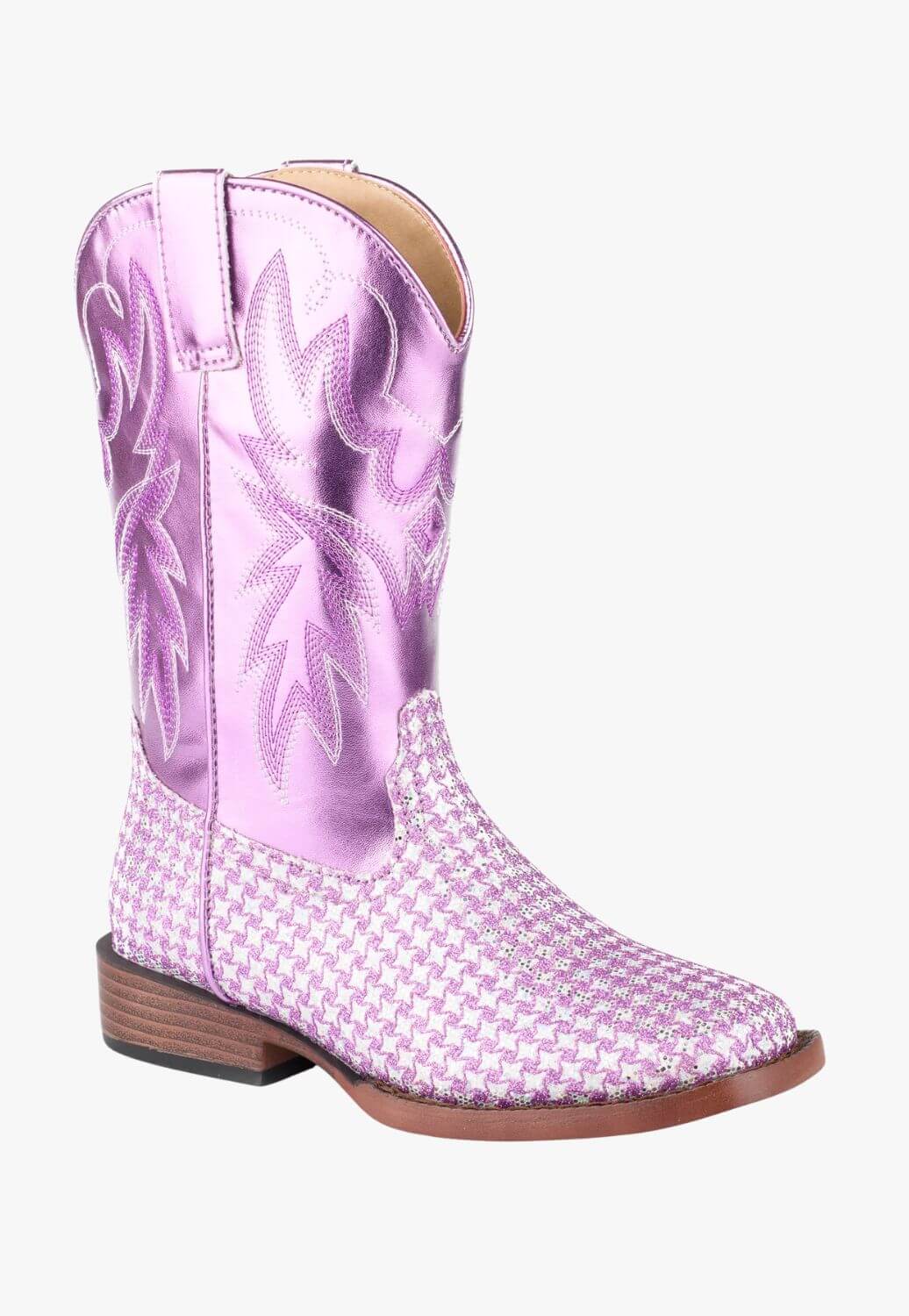 Roper Little Kids Glitter Gleam Top Boot