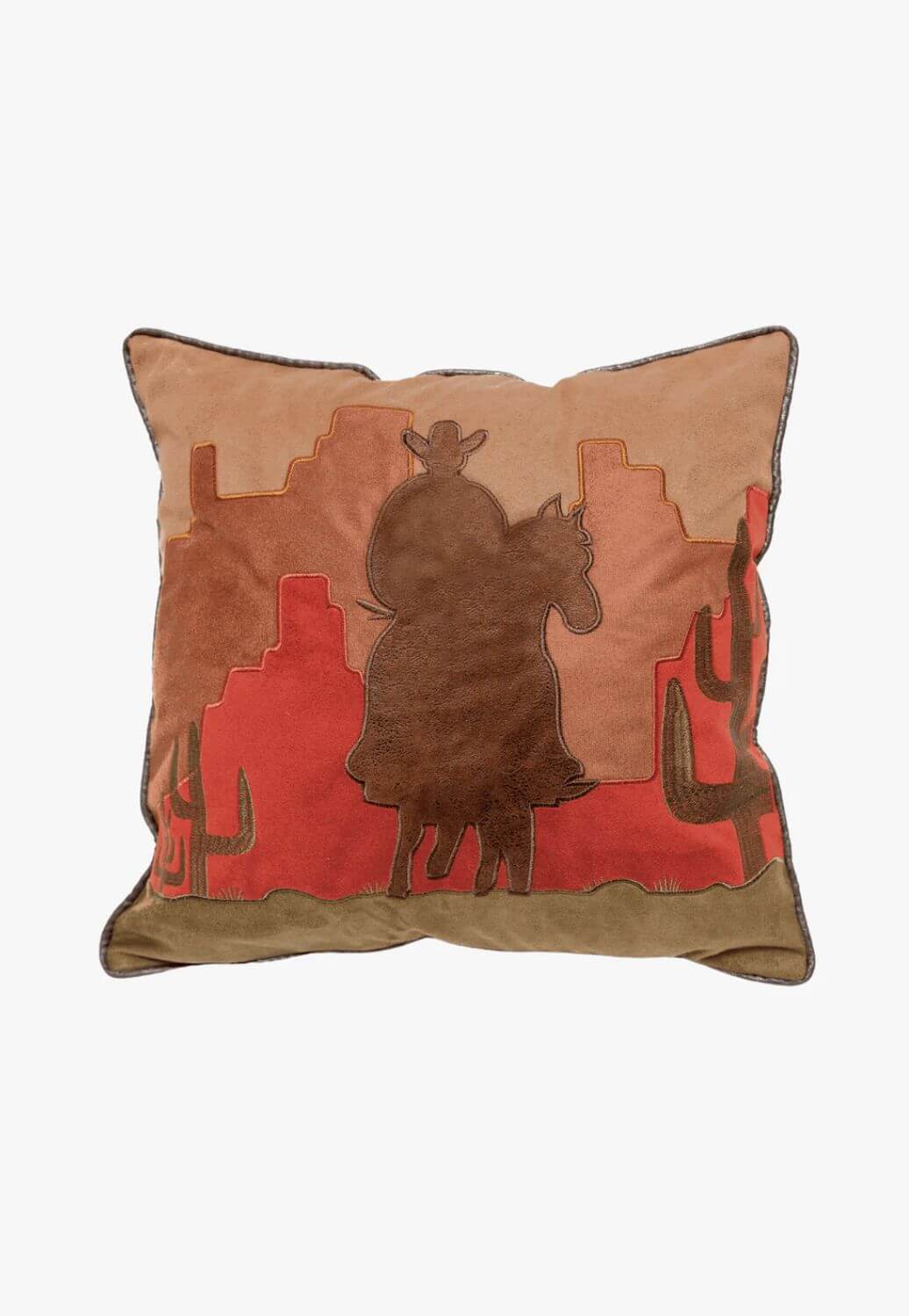Carstens Cowboy Throw Pillow