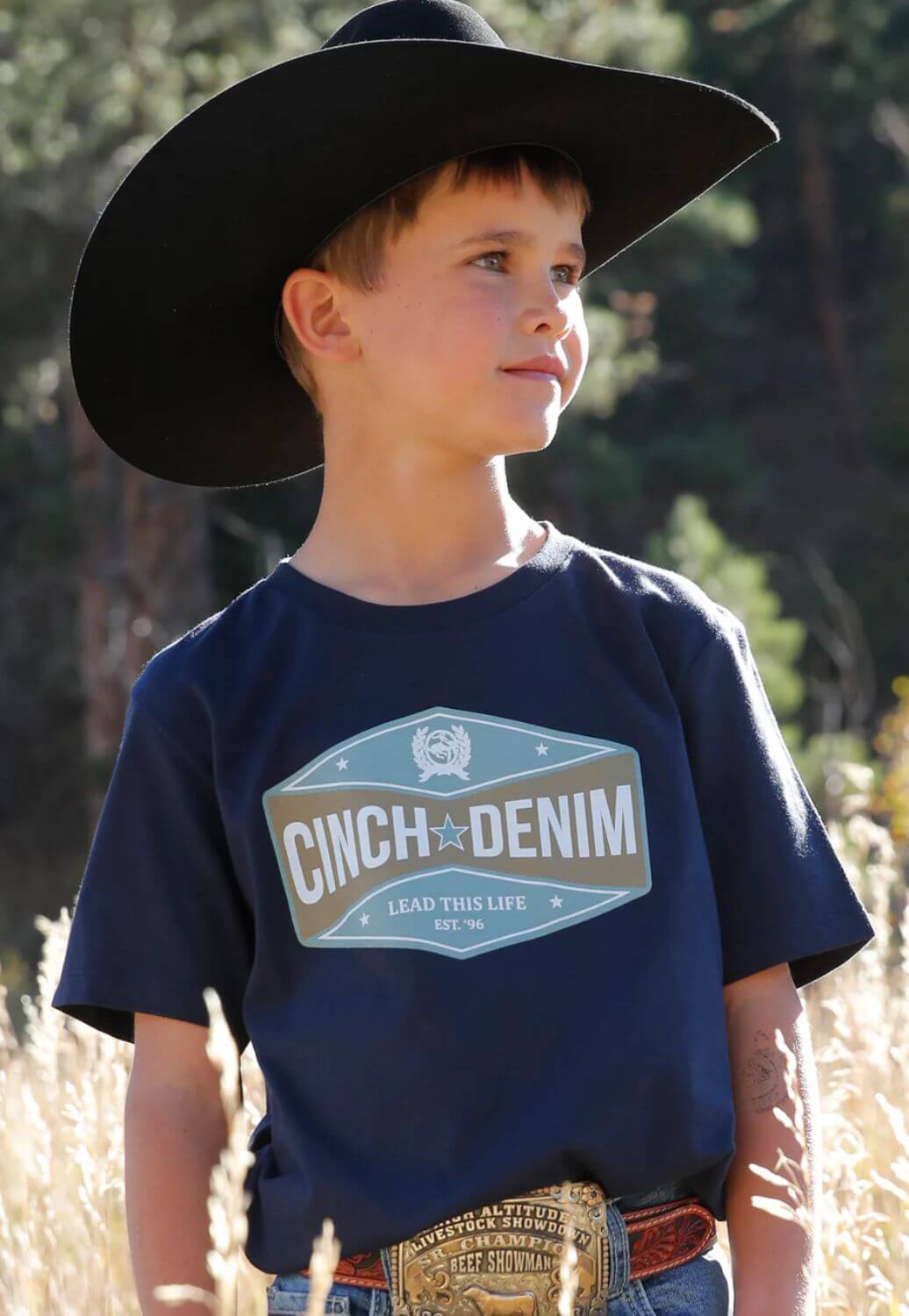 Cinch Boys Denim T-Shirt