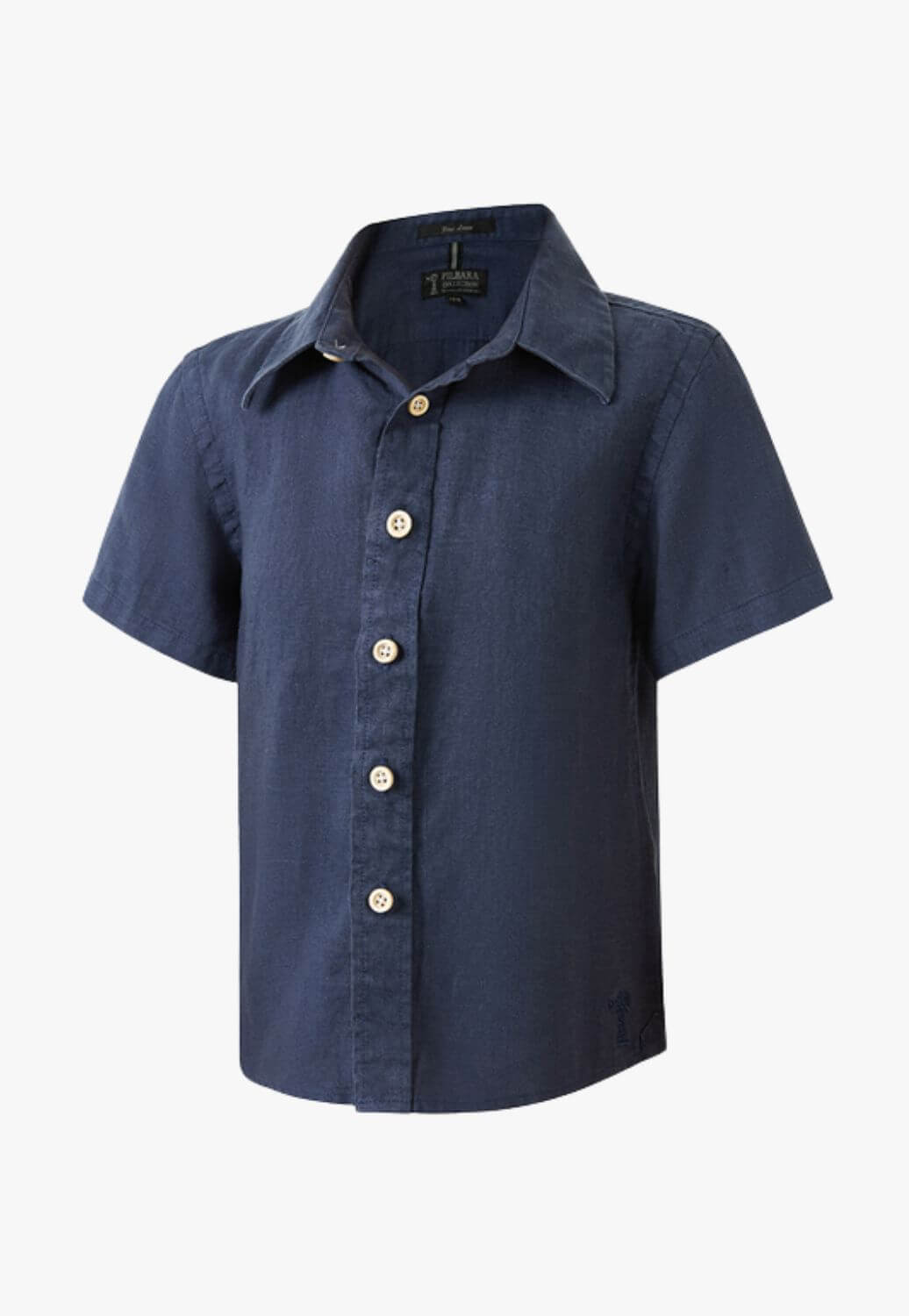 Pilbara Kids Linen Short Sleeve Shirt