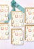 Tirzah Mini Western Cowgirl Horseshoe Card Set