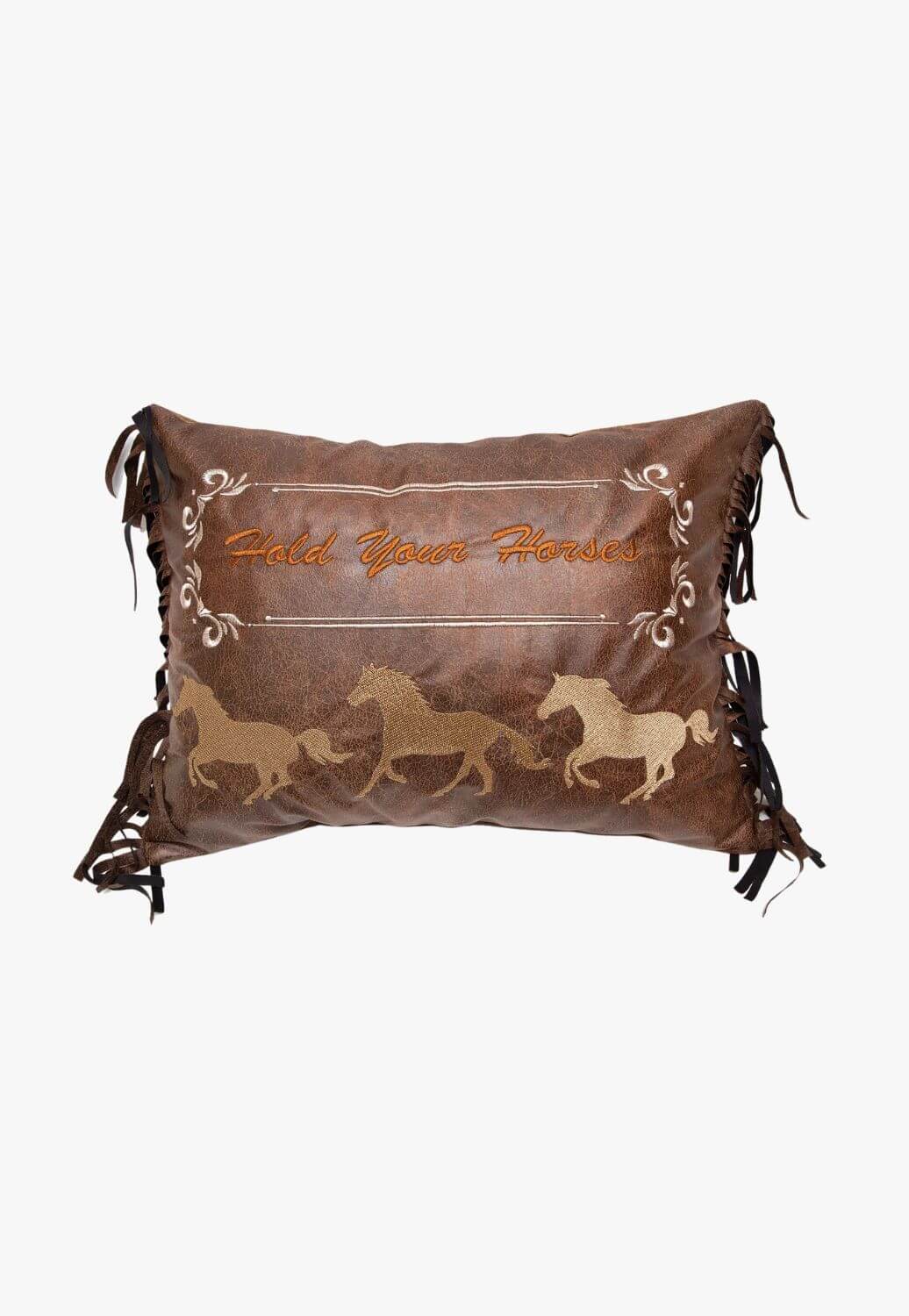 Carstens Hold Your Horses Pillow