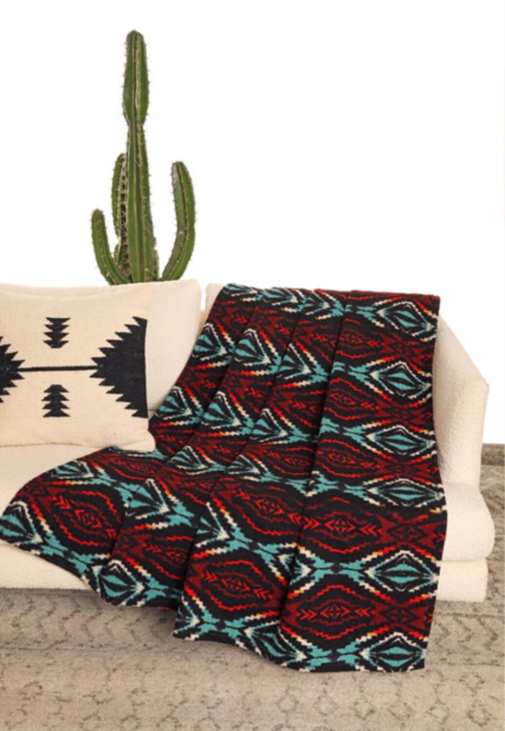 Rock and Roll Printed Berber Blanket