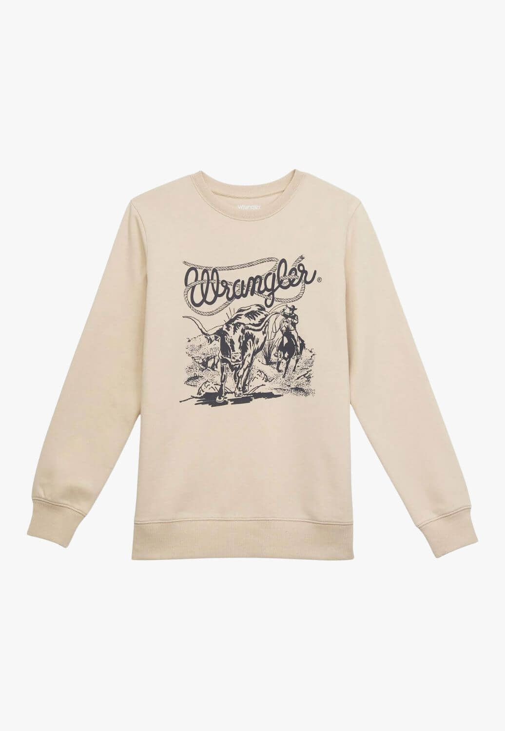 Wrangler Womens Bull Crewneck Sweat Shirt