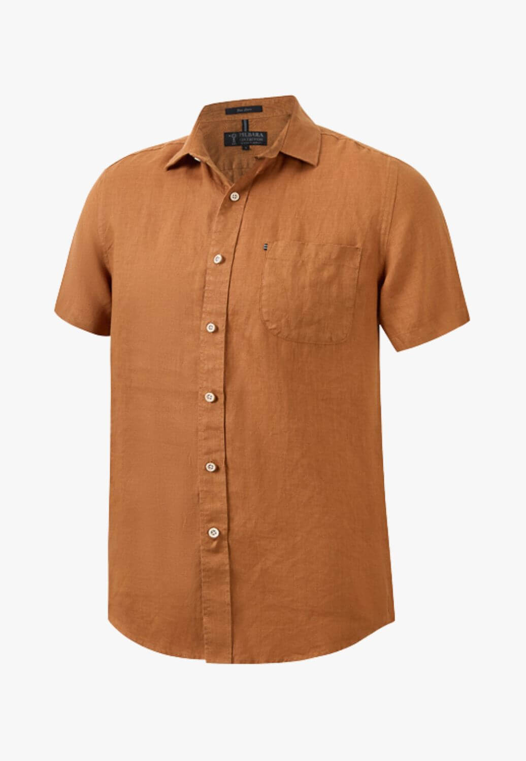 Pilbara Mens Linen Short Sleeve Shirt
