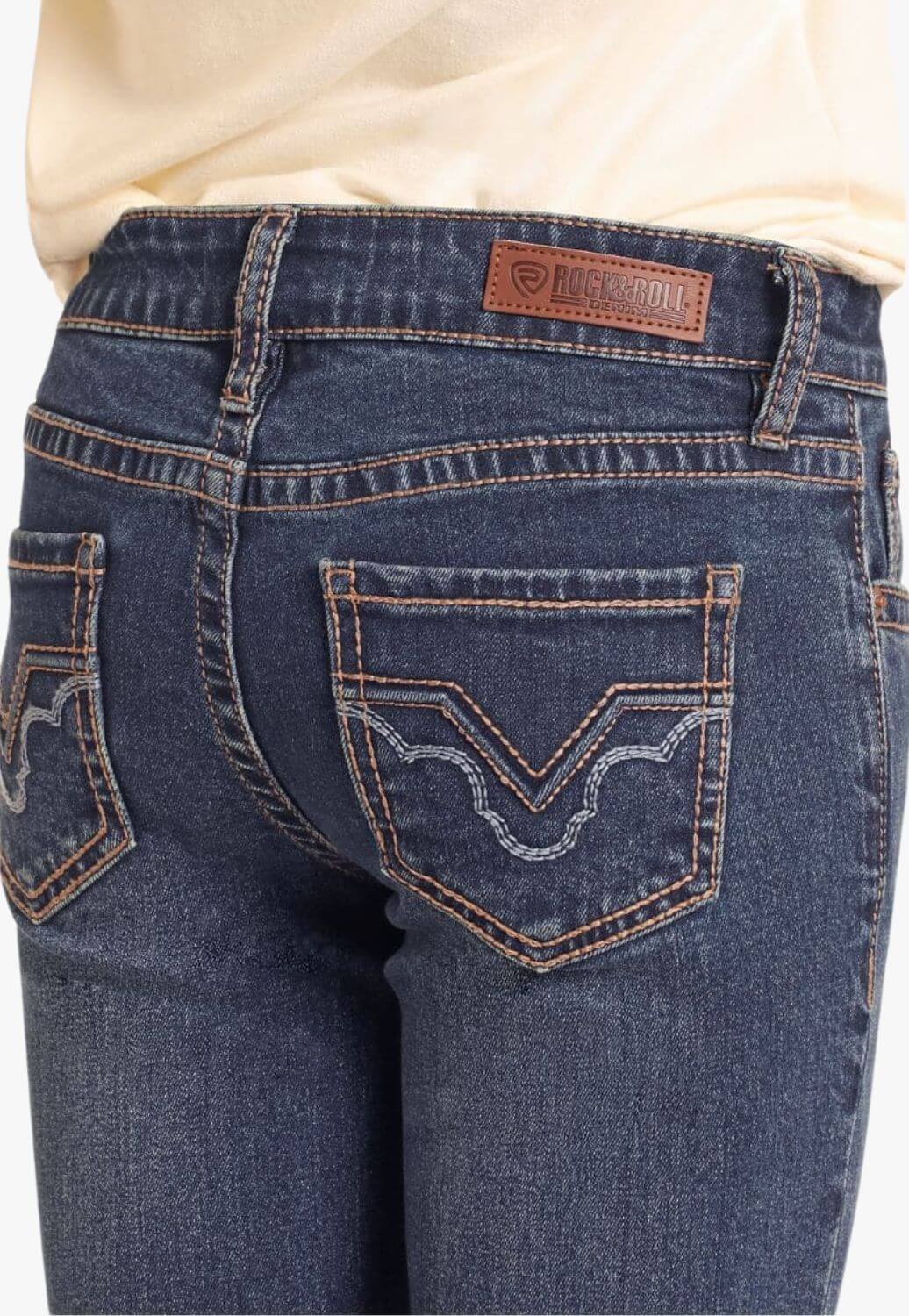 Rock and Roll Girls Mid Rise Bootcut Jean