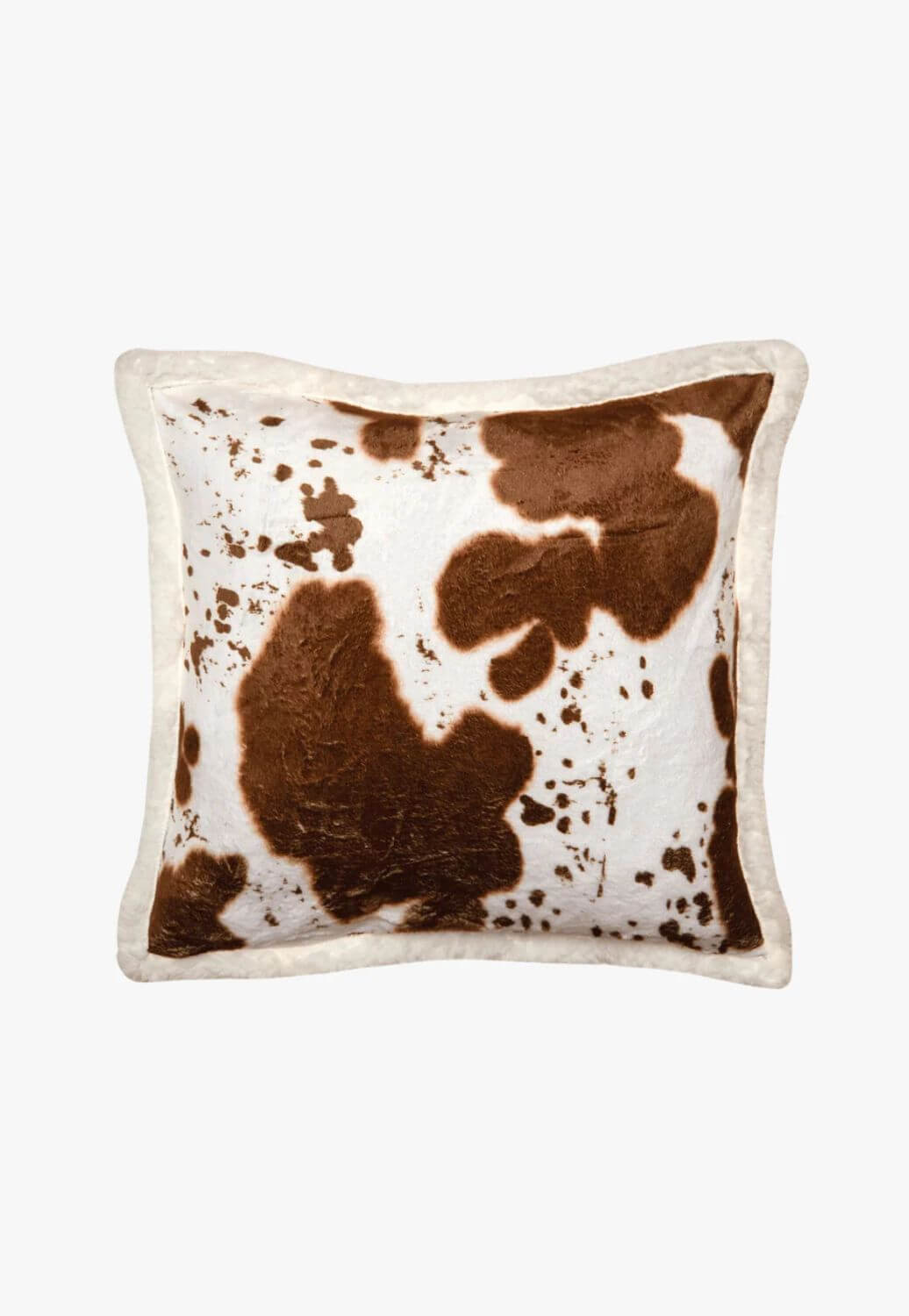 Carstens Hair on Hide Plush Sherpa Pillow