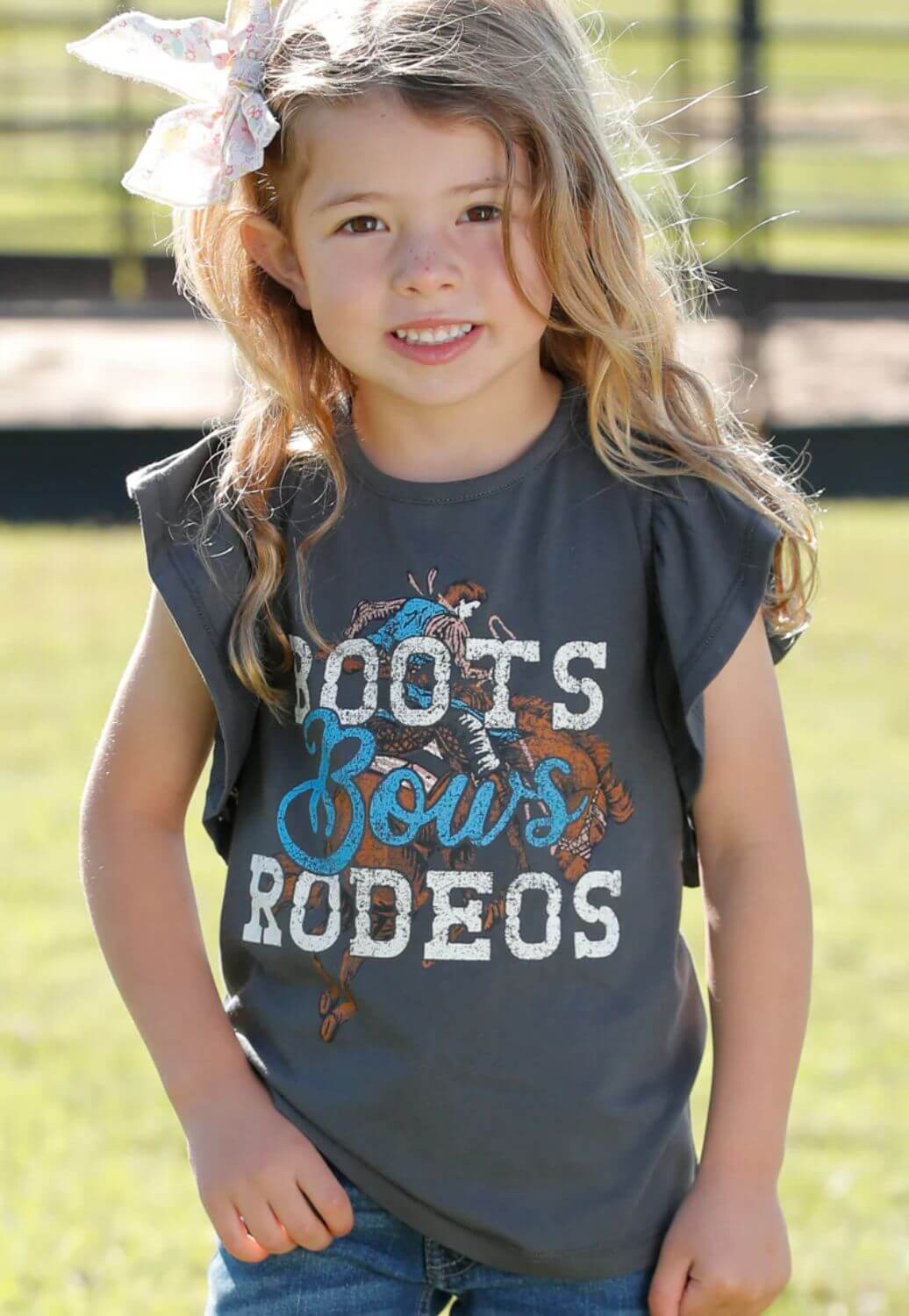 Cruel Girl Girls Boots, Bows and Rodeo T-Shirt