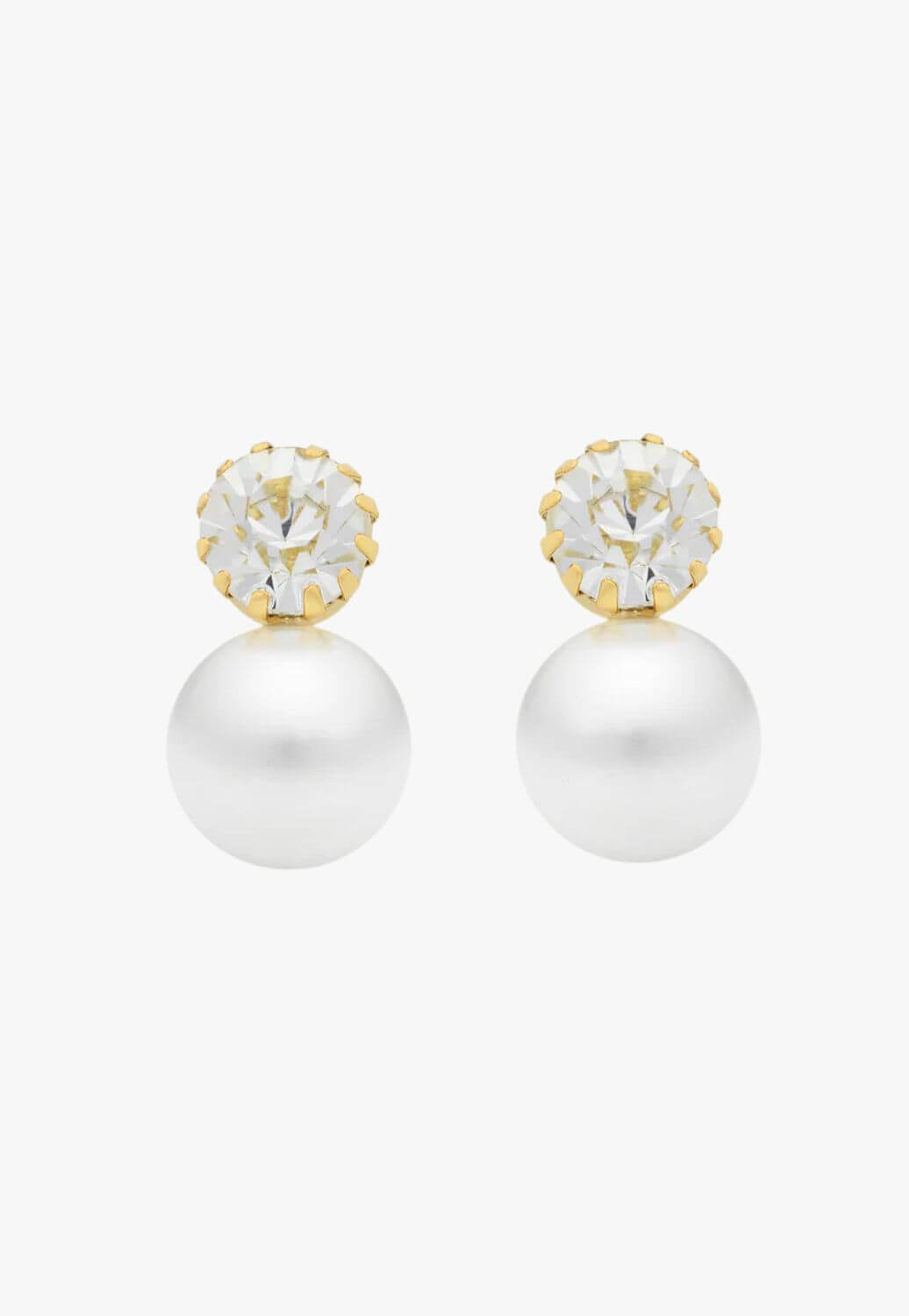 Liberte Vera CZ Pearl Earring