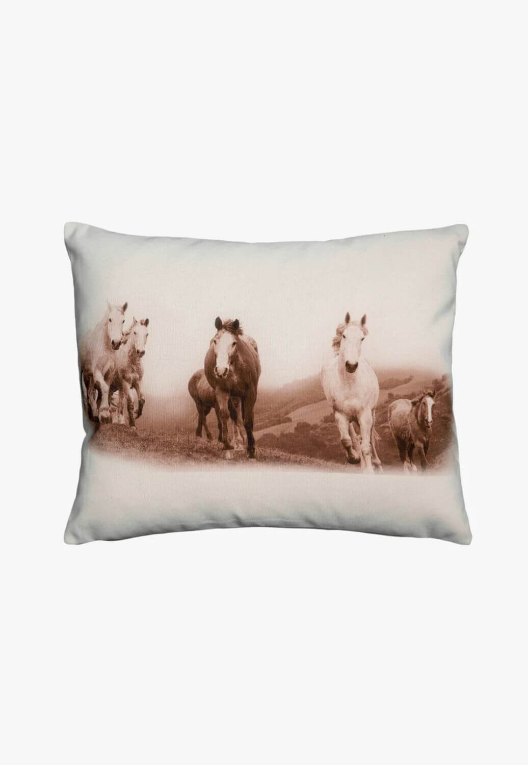 Wrangler Running Horses Pillow