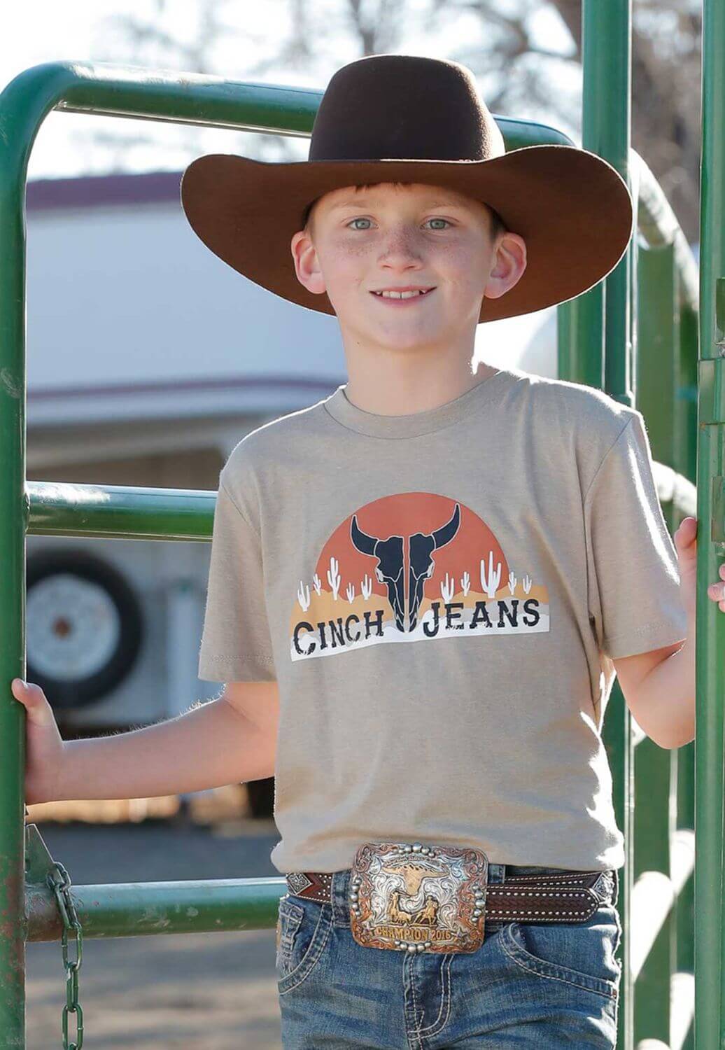 Cinch Boys Skull T-Shirt