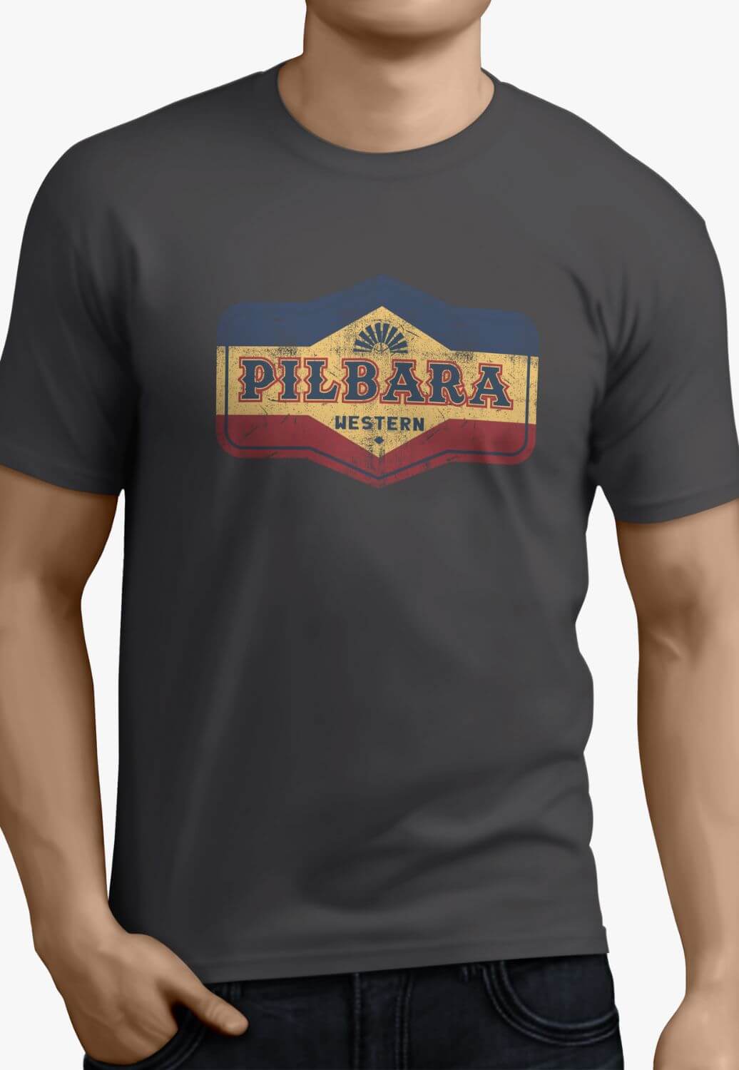 Pilbara Mens Oil Can T-Shirt