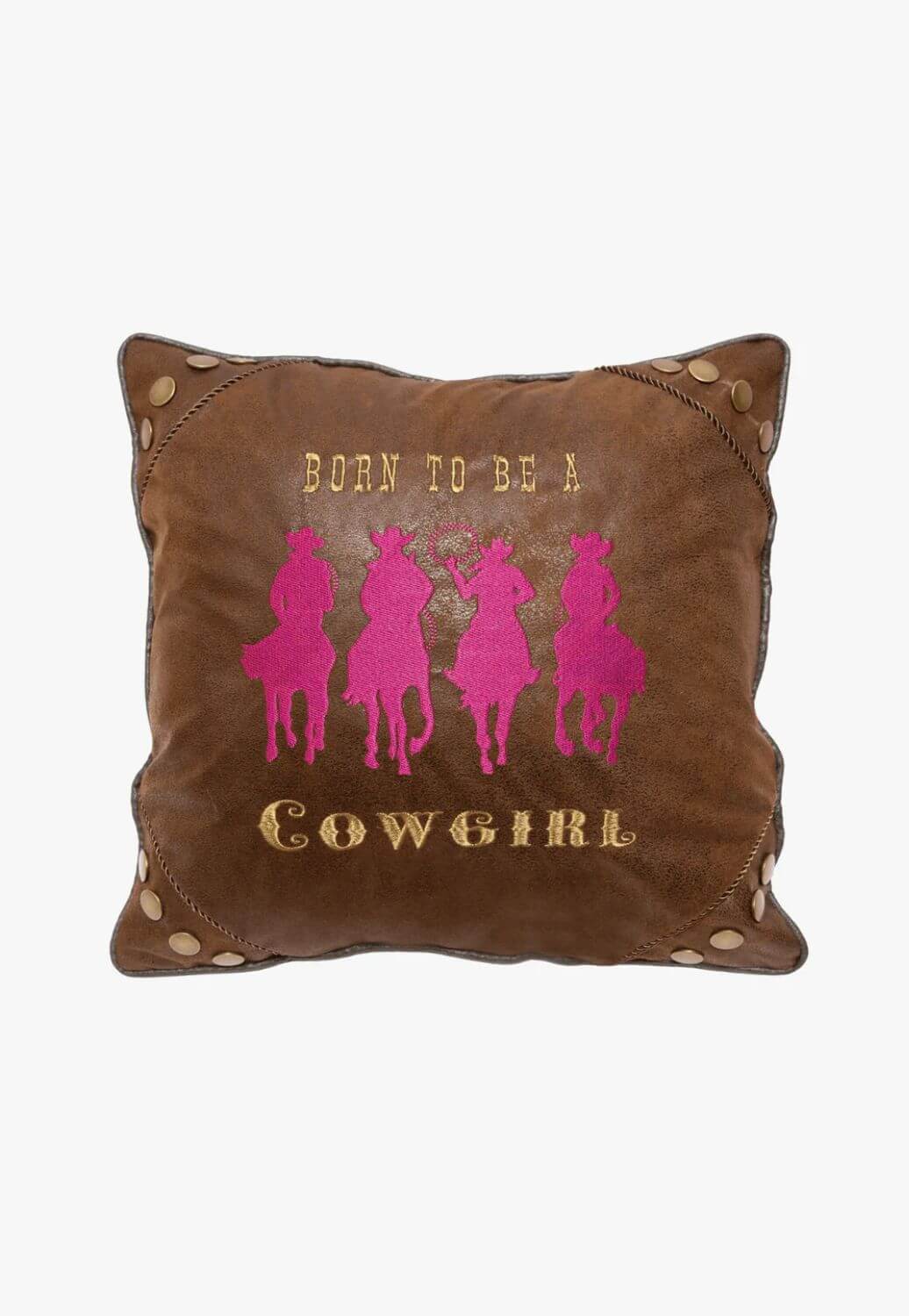 Carstens Born to be a Cowgirl Pillow