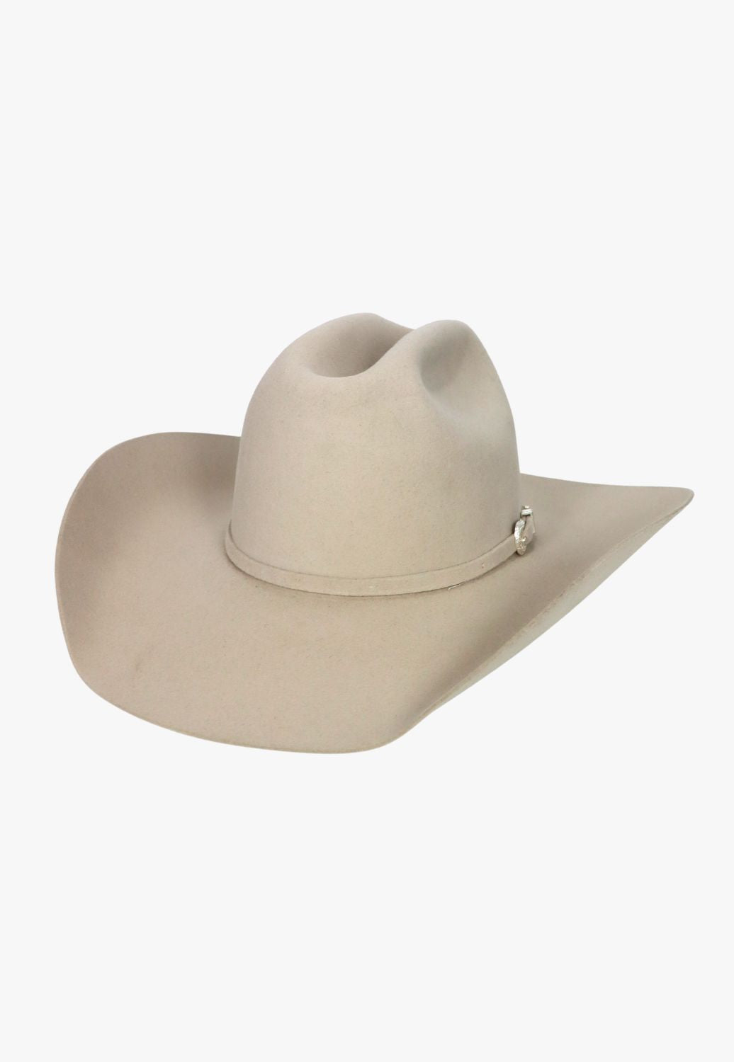 American Hat 7X Silver Belly RC Crown Hat Self Band