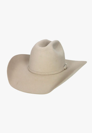 American Hat 7X Silver Belly RC Crown Hat Self Band