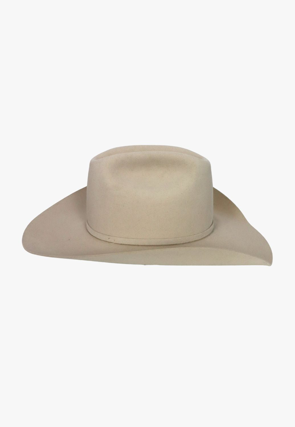 American Hat 7X Silver Belly RC Crown Hat Self Band