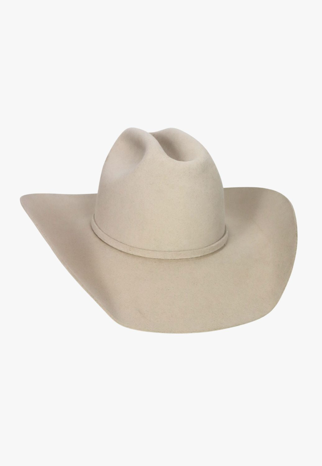 American Hat 7X Silver Belly RC Crown Hat Self Band