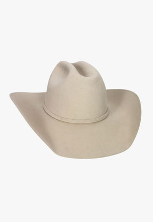 American Hat 7X Silver Belly RC Crown Hat Self Band