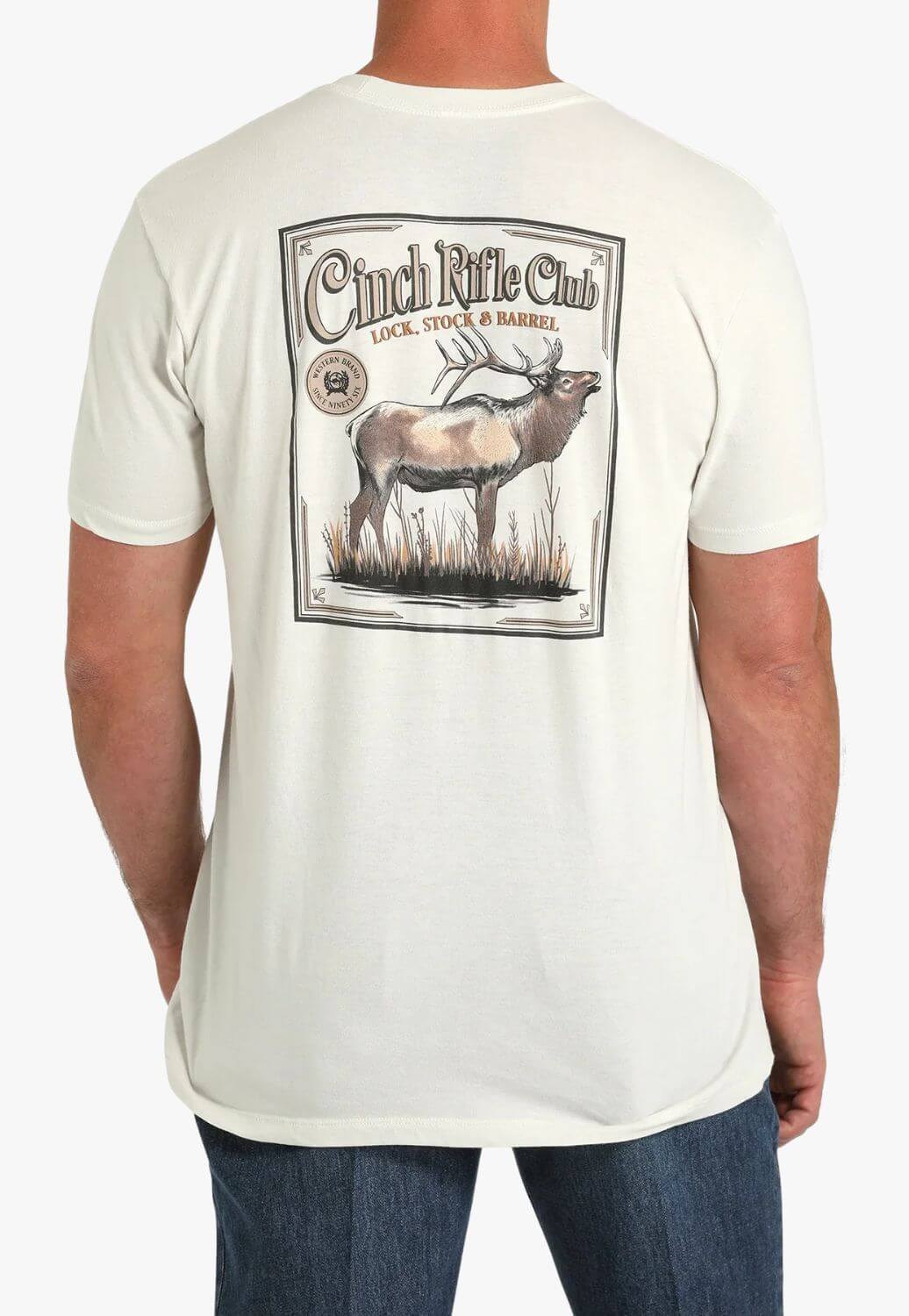 Cinch Mens Rifle Club Graphic T-Shirt