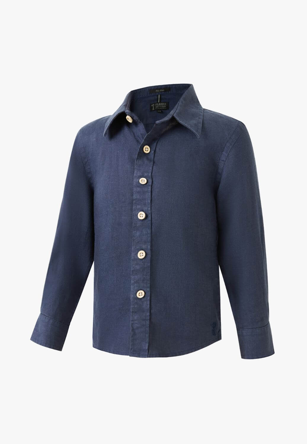 Pilbara Boys Linen Long Sleeve Shirt