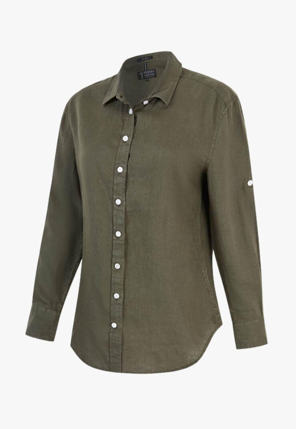 Pilbara Womens Linen Long Sleeve Shirt
