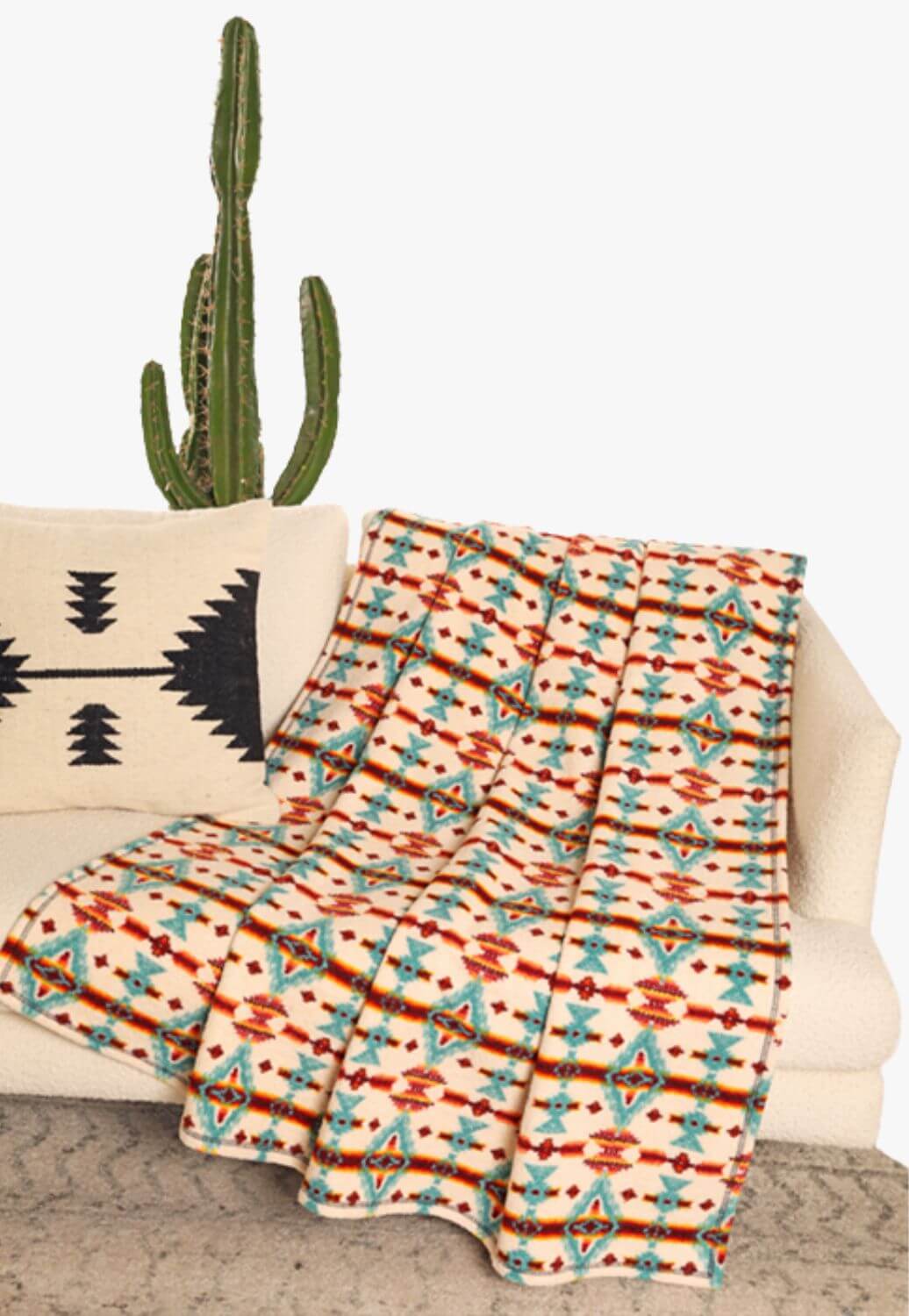 Rock and Roll Printed Berber Blanket