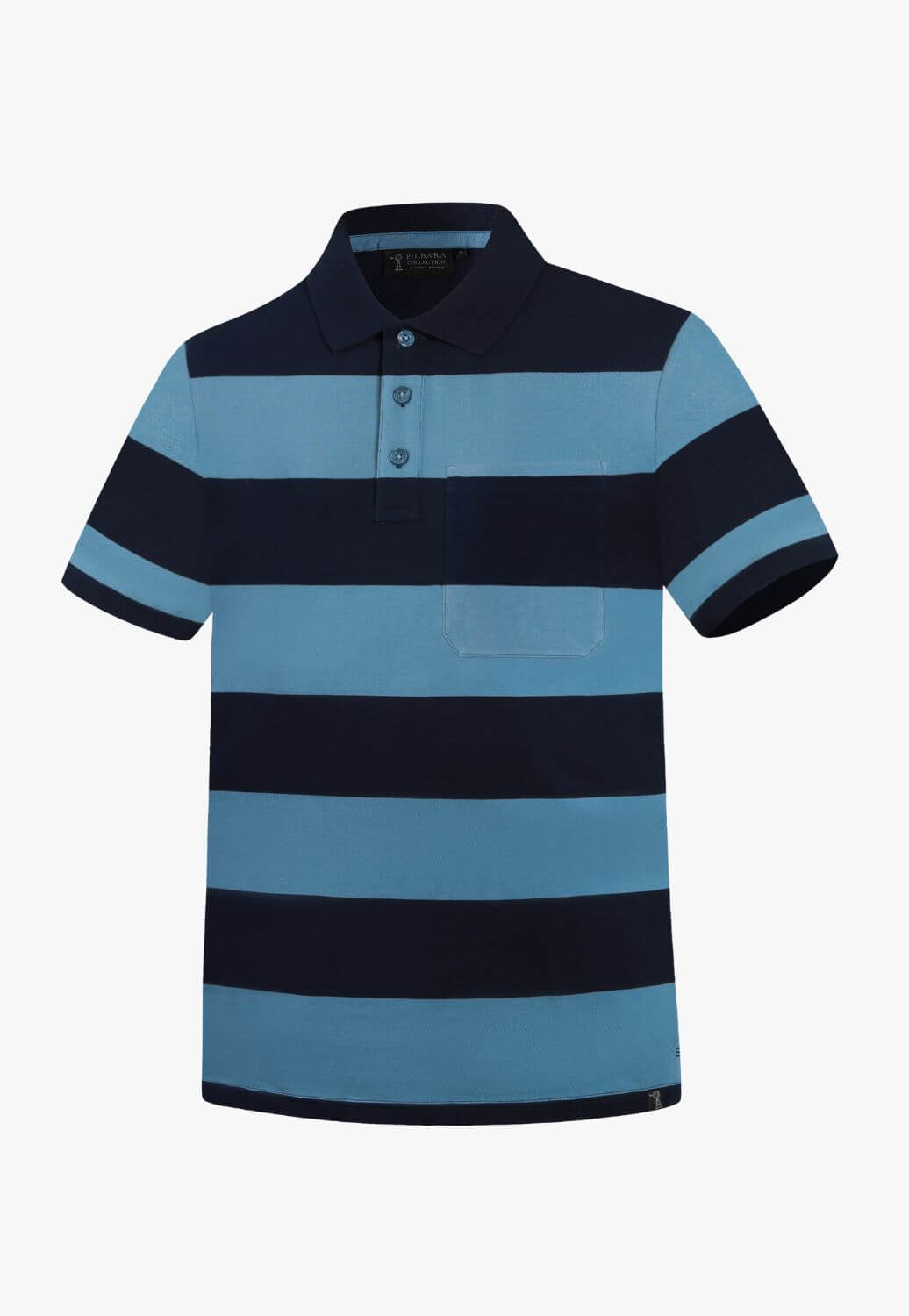 Pilbara Mens Y/D Striped Polo